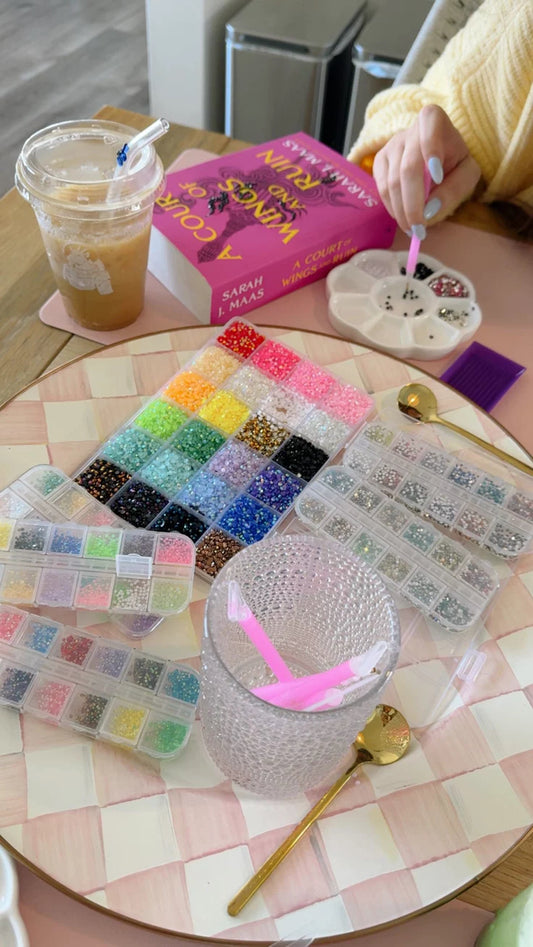 Bedazzle craft date💎