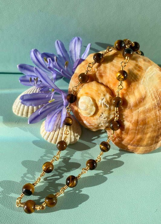 Tigers eye necklace